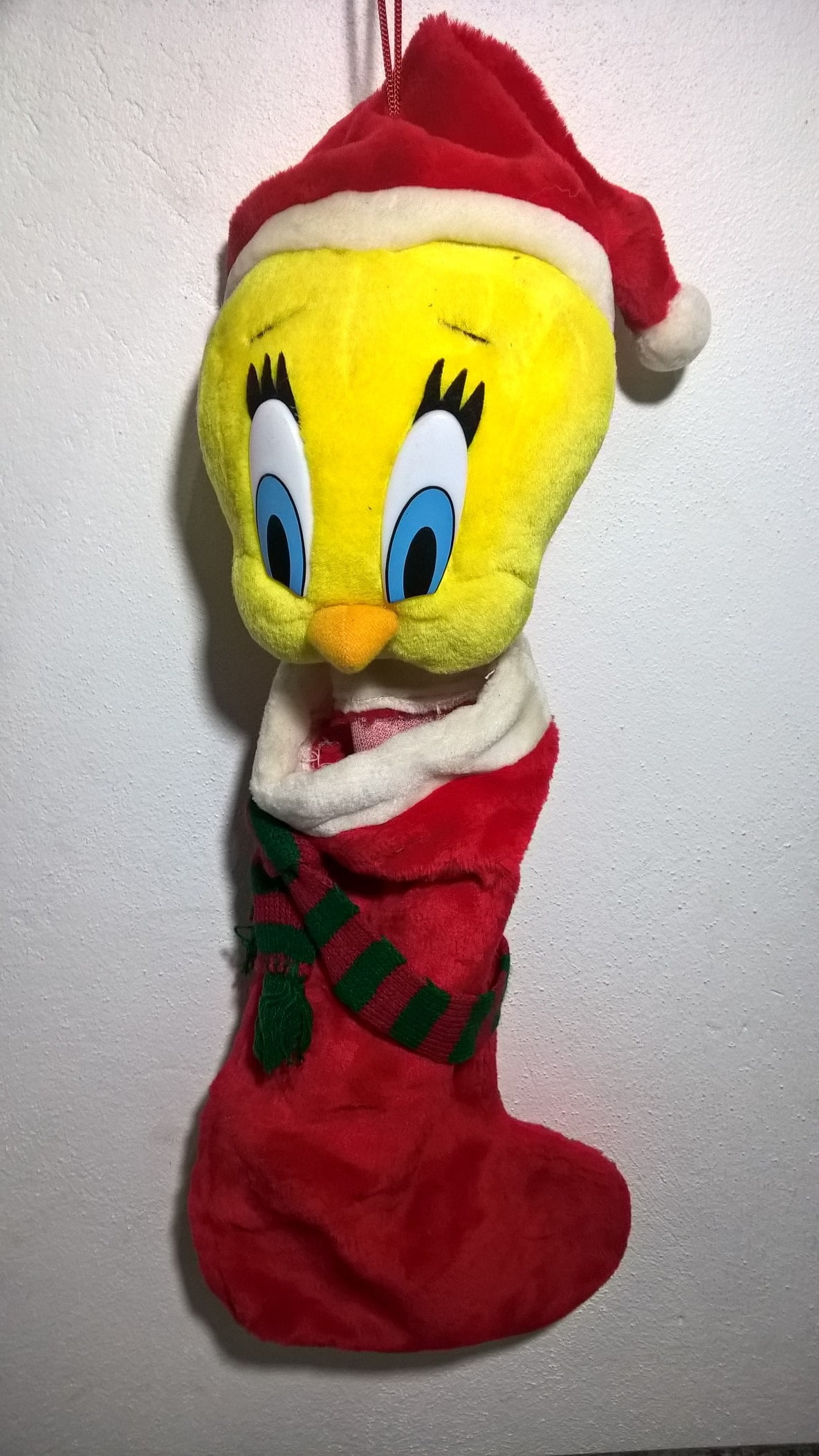 Enfeite Meia de Natal Para Decorar Casa Desenho Piu Piu Looney Tunes Usado