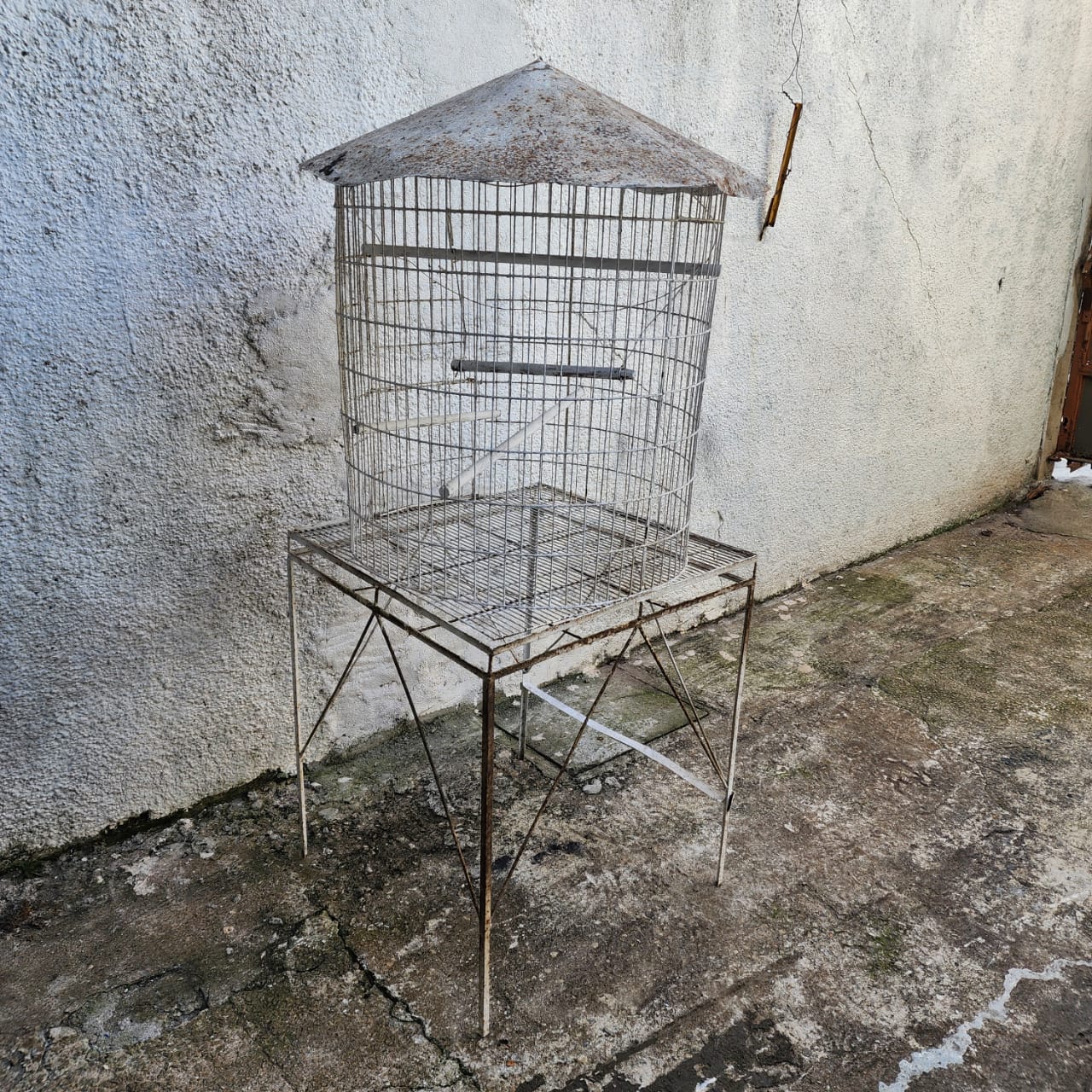 Gaiola Viveiro De Passario 185cm X 76cm X 76cm Usada