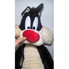 Frajola Gato Bicho de Pelúcia Grande Looney Tunes Usado