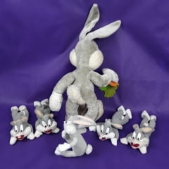 Kit 6 Coelhos de Pelúcia Para Páscoa Barato 2019