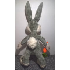 Pernalonga Coelho Looney Tunes Bichinho de Pelucia Articulável Usado