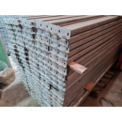 Lote Porta Pallet Pallets Palete Paletes 280m 100 Montantes 600 Longarinas Usado