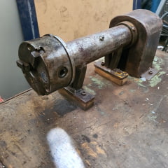Mini Torno Caseiro Com Bancada Usado