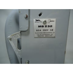 Chave Geral Blindada MB232-60A Mastin 250 volts 3 fases Usada