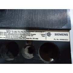 Disjuntor 240Ac 125a Siemens Usado QJ23B125 40°C