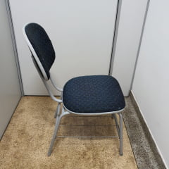 Cadeira Fixa Estofada Para Escola Sala de Espera Usada