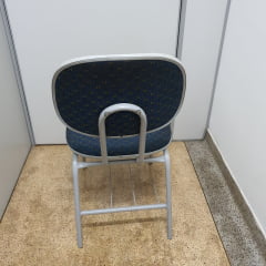 Cadeira Fixa Estofada Para Escola Sala de Espera Usada