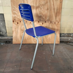 Cadeira Fixa Pé Palito Sala de Espera Usada